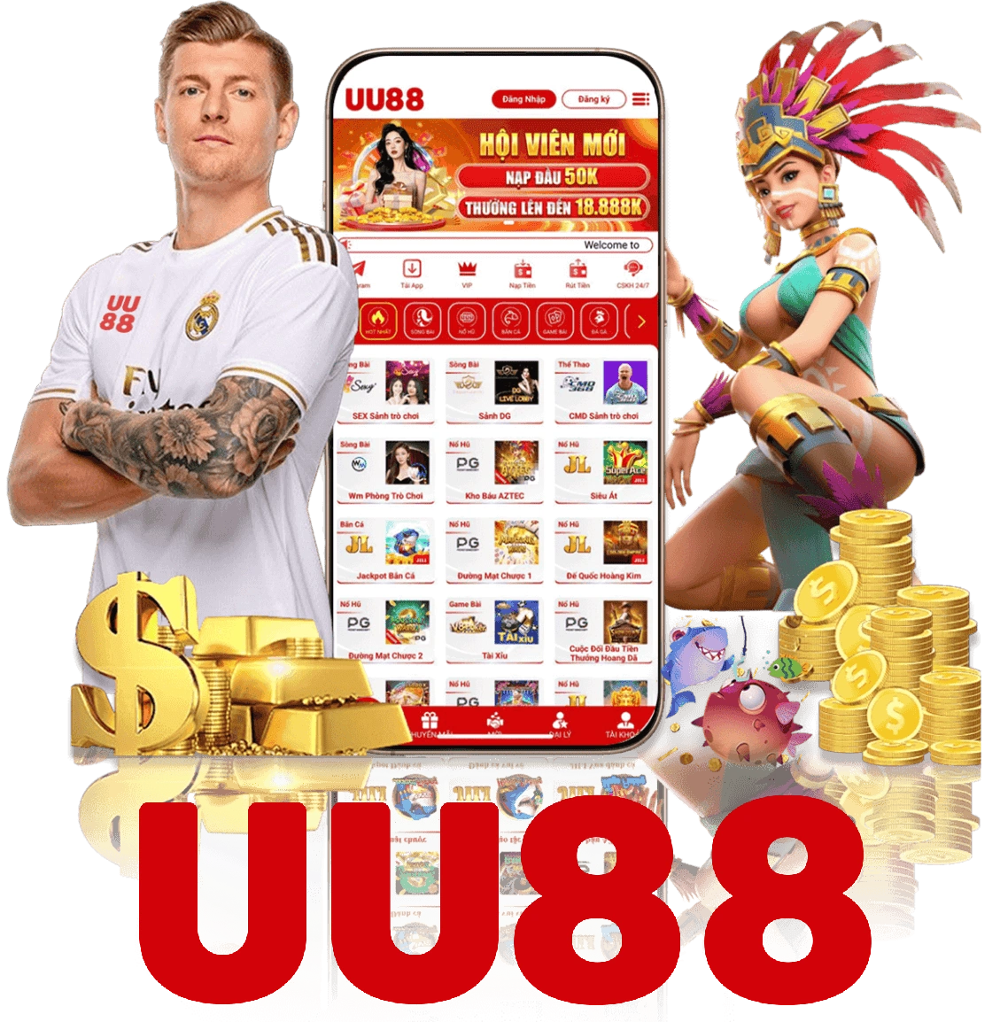 Hình ảnh ứng dụng di động UU88
